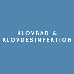 Klovbad / klovdesinfektion