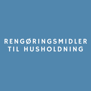 Rengøringsmidler til husholdningen